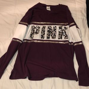 PINK long sleeve tee